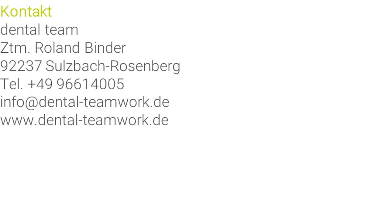 Kontaktdaten