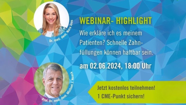 Webinar mir Dr. Joos und Prof. Dr. Noack