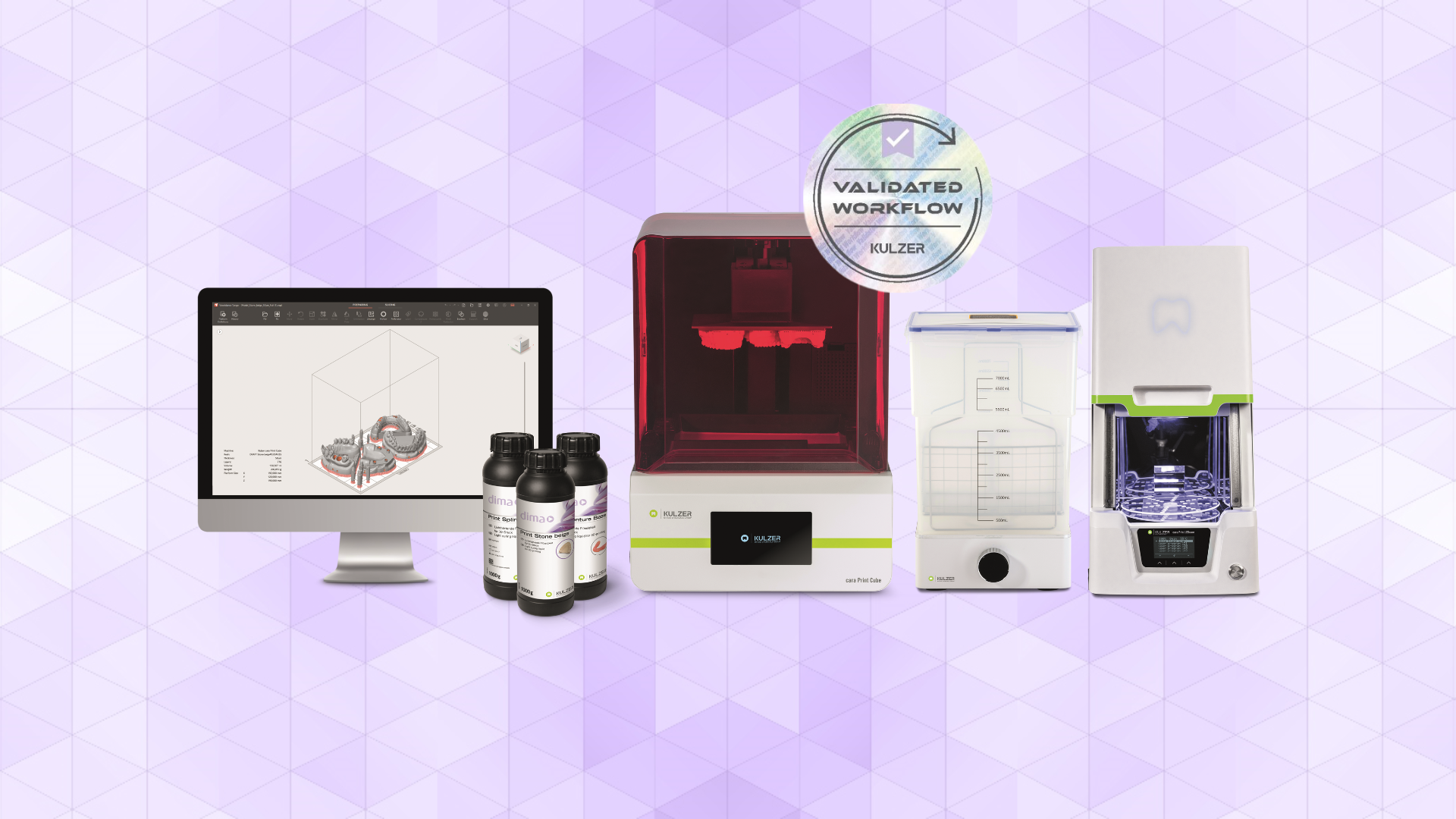 cara Print Cube validierter Workflow