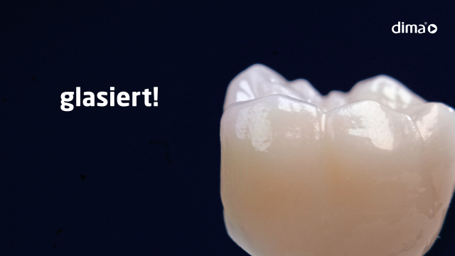dima mill zirconia multi galsierte Krone
