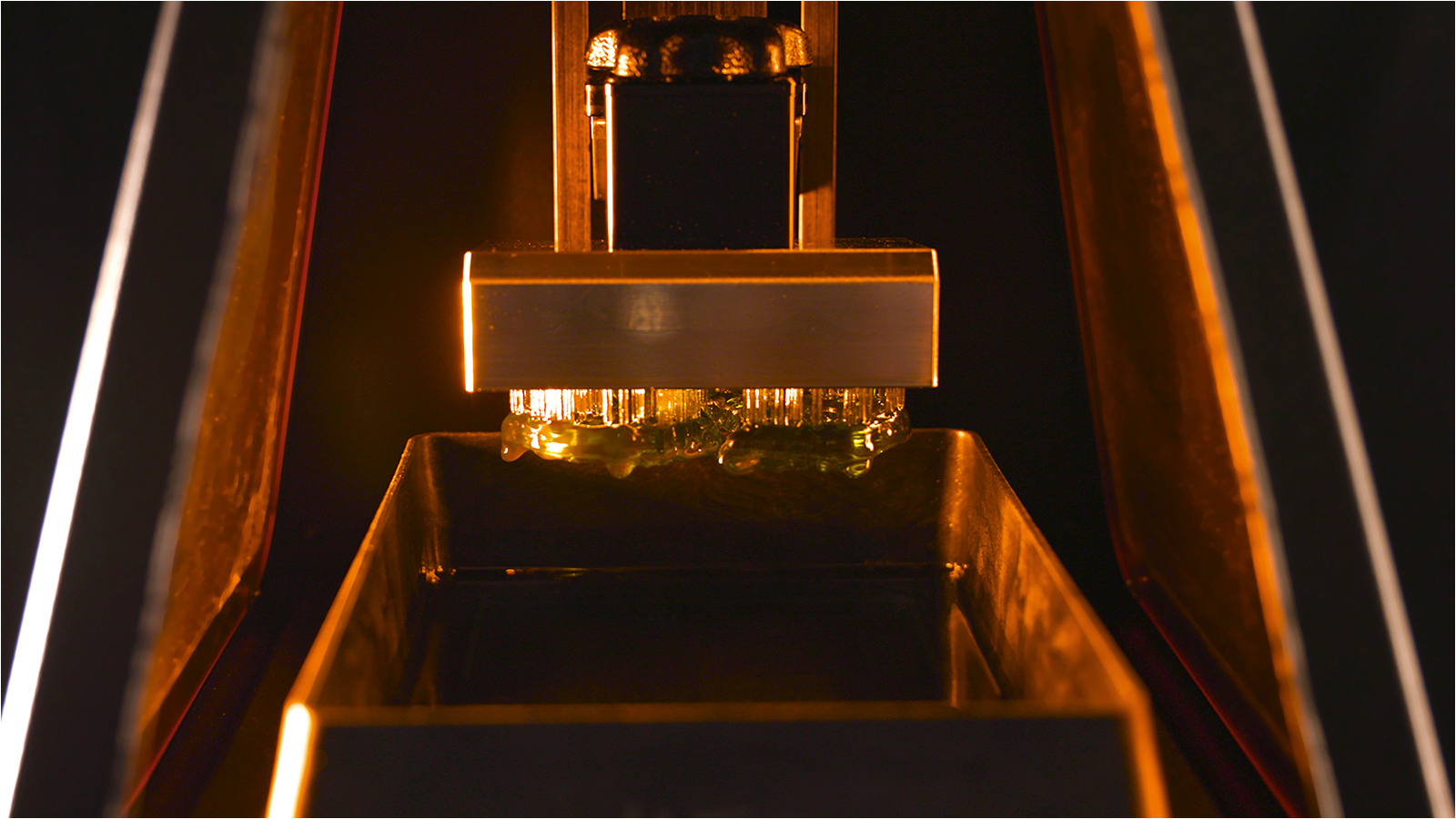 3D-Harz für klare Schienen